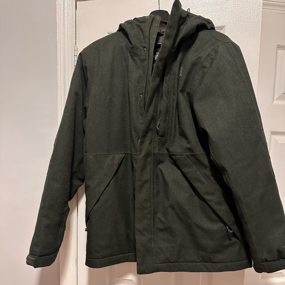 Men’s Midweight North Face Green Deep Green Size Large